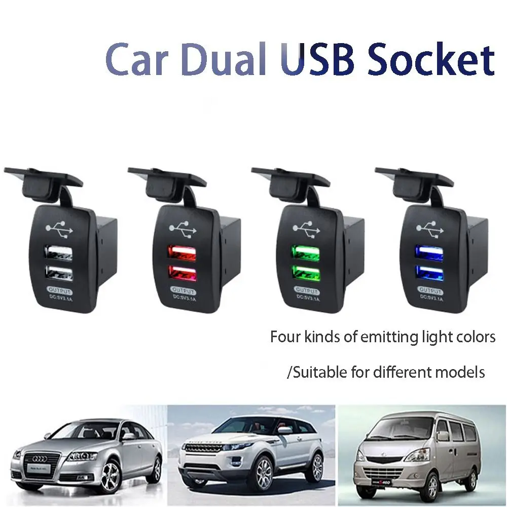 New Waterproof Auto Accessory Car Charger Mobile Phone Charger Auto Charger Adapter Dual USB Port
New Waterproof Auto Accessory Car Charger Mobile Phone Charger Auto Charger Adapter Dual USB Port