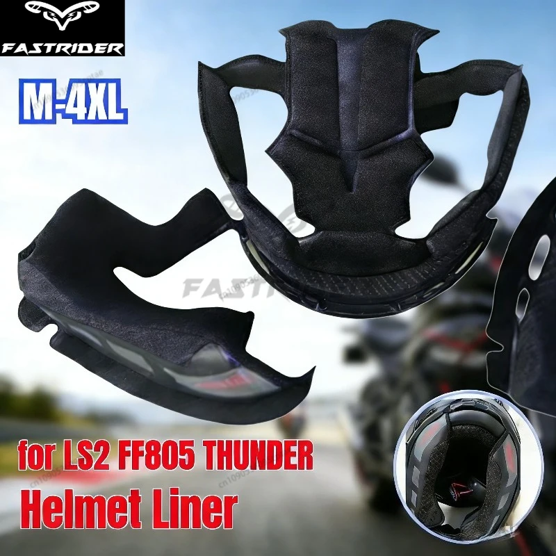 Detachable Breathable Helmet Lining Original Accessory Suitable for LS2 FF805 THUNDER Full Face Helmet
Detachable Breathable Helmet Lining Original Accessory Suitable for LS2 FF805 THUNDER Full Face Helmet