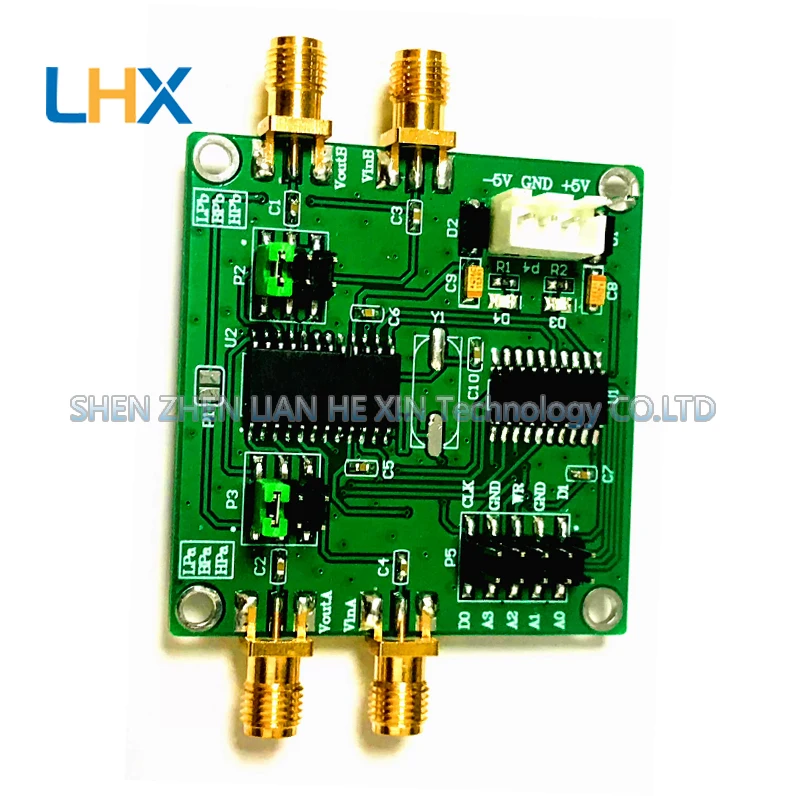 MAX262 140KHz programmable bandpass filter module bandstop all-pass low-pass high-pass universal filtering
MAX262 140KHz programmable bandpass filter module bandstop all-pass low-pass high-pass universal filtering