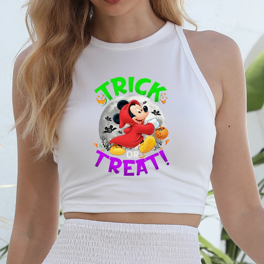 Women's Vintage Y2K Vest Spooky Mickey Shadow Print Crop Top Sleeveless Beach Party Tropical Holiday Style Halloween 2025
Women's Vintage Y2K Vest Spooky Mickey Shadow Print Crop Top Sleeveless Beach Party Tropical Holiday Style Halloween 2025