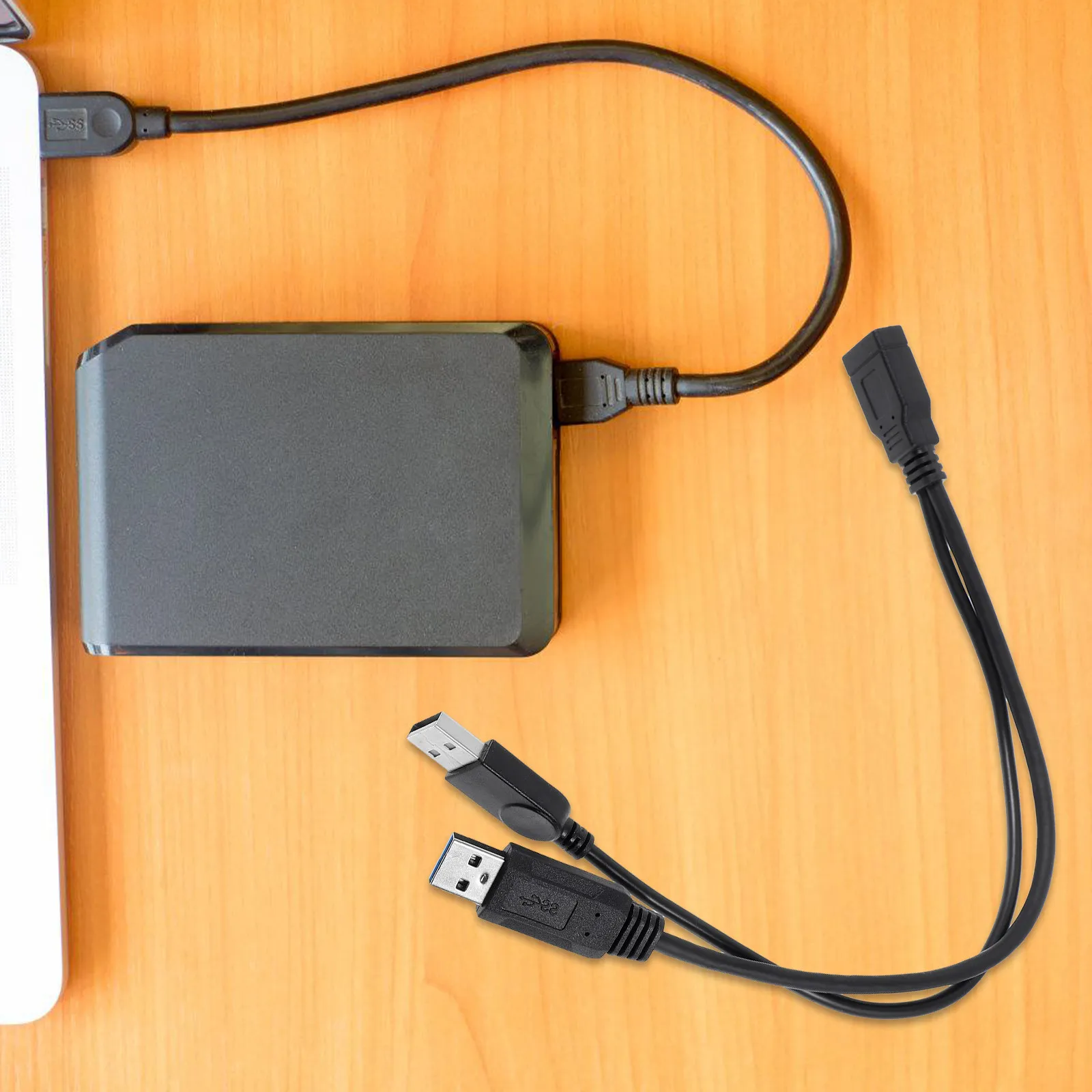 USB Y Splitter USB Power Splitter 2 Male to 1 Female Extension Connector Stable Power Supply for Hard Drive Data Charger Adapter
USB Y Splitter USB Power Splitter 2 Male to 1 Female Extension Connector Stable Power Supply for Hard Drive Data Charger Adapter