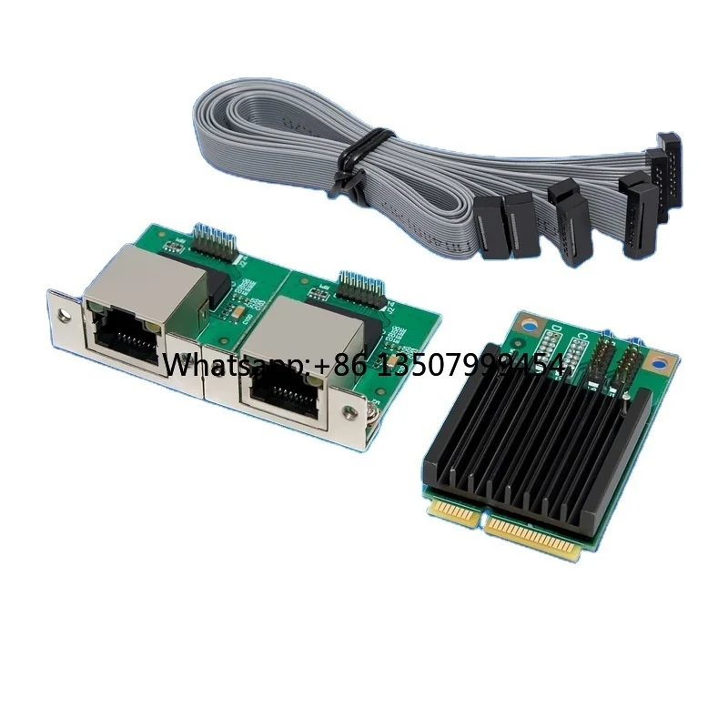Mini PCI-Express ST7543 Dual Port Gigabit Server Industrial Network Card in Stock
Mini PCI-Express ST7543 Dual Port Gigabit Server Industrial Network Card in Stock