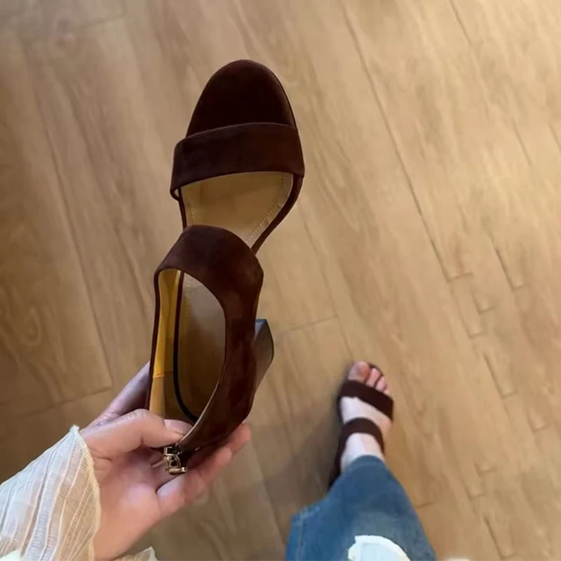 High Heels Women's Sandals Chunky Shoes Zip Slippers Woman Summer 2026 Elegant Pumps Open Toe Fashion Shoes Mujer De Zapatillas
High Heels Women's Sandals Chunky Shoes Zip Slippers Woman Summer 2026 Elegant Pumps Open Toe Fashion Shoes Mujer De Zapatillas