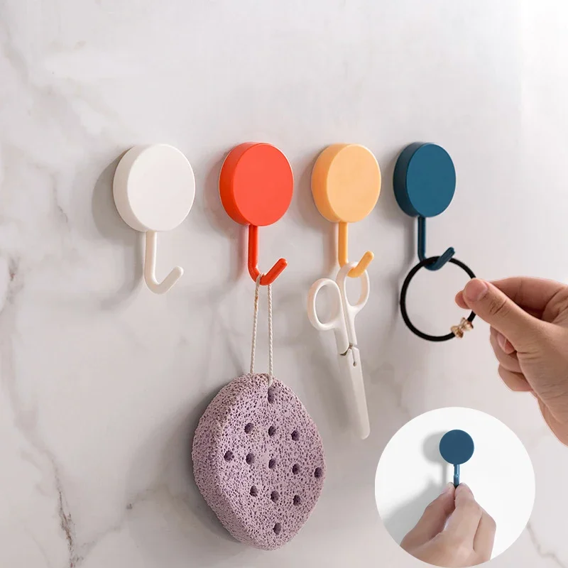 ABS Hanging Hook Waterproof Wall Mounted Hangers Organization Punch Free Multifunctional Towel Key Hanging Storage Hooks
ABS Hanging Hook Waterproof Wall Mounted Hangers Organization Punch Free Multifunctional Towel Key Hanging Storage Hooks