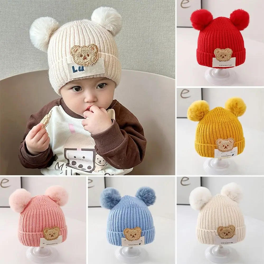 0-3Year Windproof Solid Color Baby Knitted Hat Plush Ball Cute Children Warm Cap Soft Cartoon Beanie Hats Baby Children Kids
0-3Year Windproof Solid Color Baby Knitted Hat Plush Ball Cute Children Warm Cap Soft Cartoon Beanie Hats Baby Children Kids