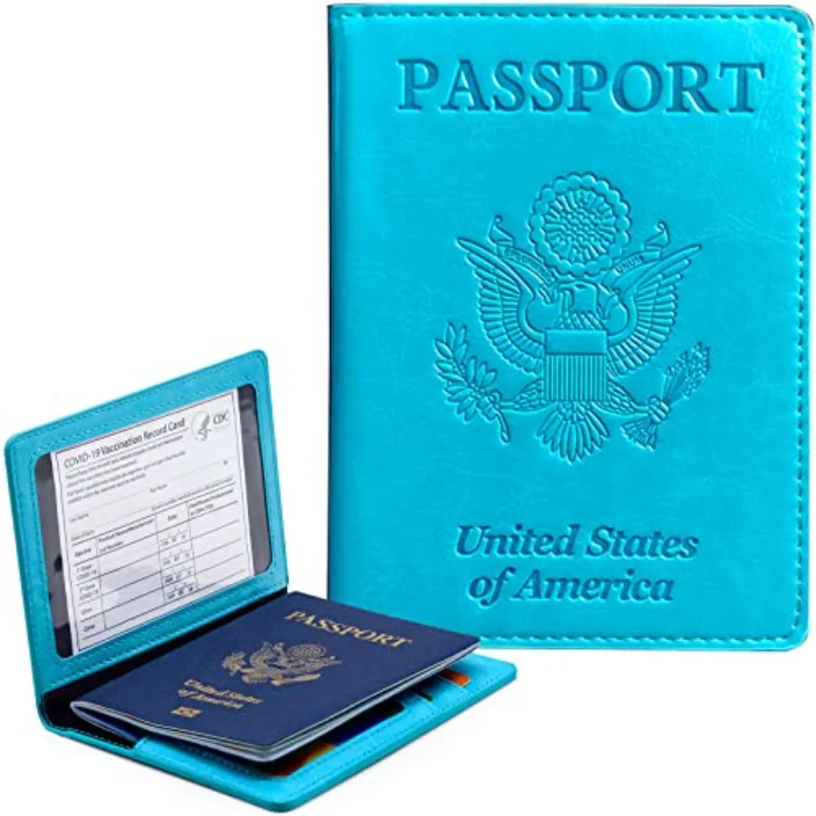 Passport Holder Cover Wallet Case RFID Blocking Leather Card Slot Travel Accessories Documents Organizer Protector for Women Me
Passport Holder Cover Wallet Case RFID Blocking Leather Card Slot Travel Accessories Documents Organizer Protector for Women Me