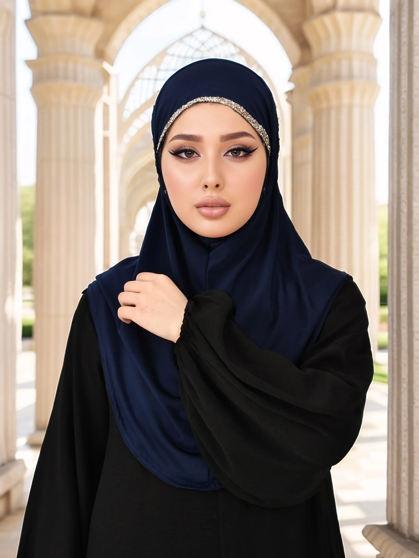 Ramadan Diamond Hijab Instant Scarf Jersey Headscarf Crystal Hemp Turban Amira Niqab Muslim Women Head Wrap Shawl Pull On Nikab
Ramadan Diamond Hijab Instant Scarf Jersey Headscarf Crystal Hemp Turban Amira Niqab Muslim Women Head Wrap Shawl Pull On Nikab