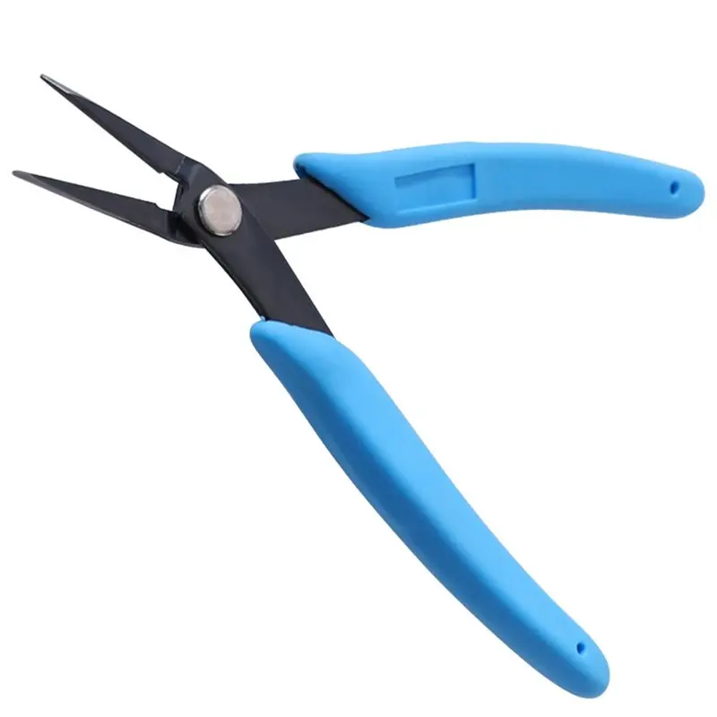 Плоскогубцы-пинцеты для изготовления ювелирных изделий из высокоуглеродистой стали с удобной рукояткой и гладкими губками - AT30
Плоскогубцы-пинцеты для изготовления ювелирных изделий из высокоуглеродистой стали с удобной рукояткой и гладкими губками - AT30