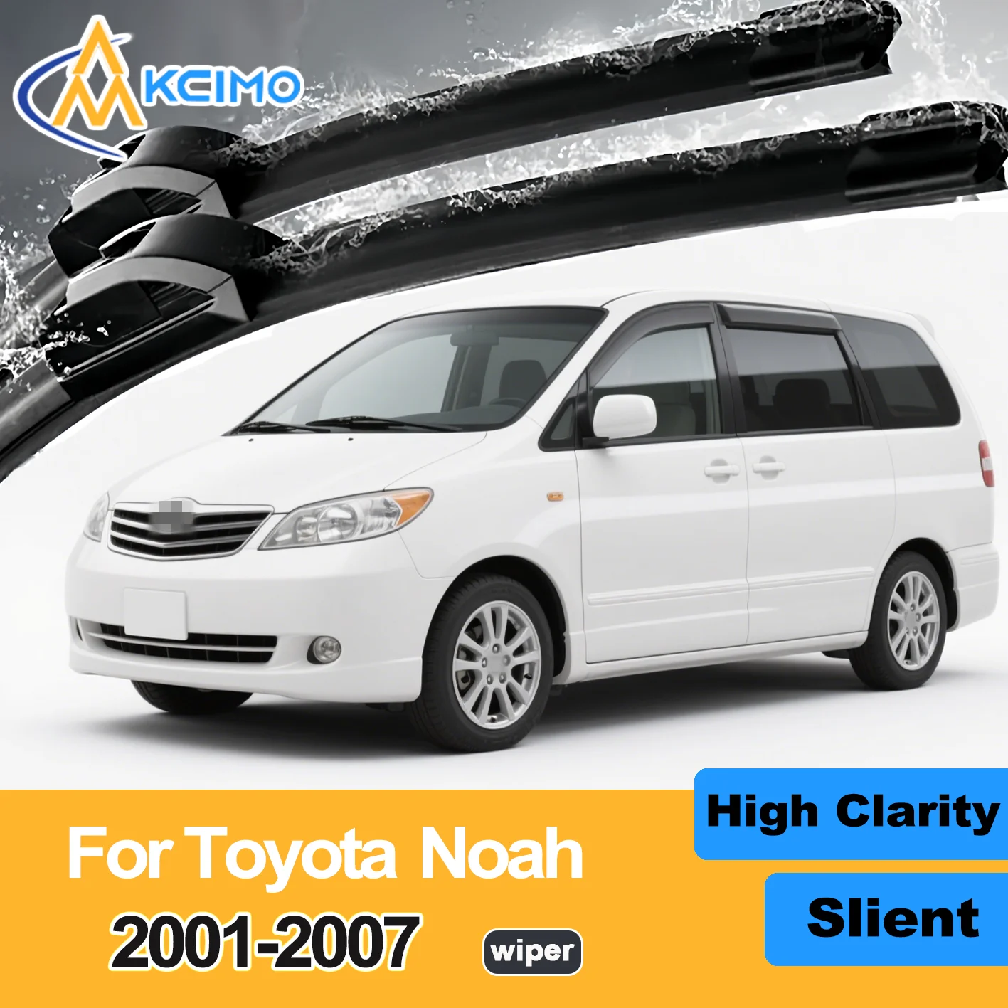 2PCS New Front Windshield Wiper Blade for Toyota Noah R60 2001-2007 Toyota Voxy Front Windshield Auto Wipers Blade Accessories
2PCS New Front Windshield Wiper Blade for Toyota Noah R60 2001-2007 Toyota Voxy Front Windshield Auto Wipers Blade Accessories
