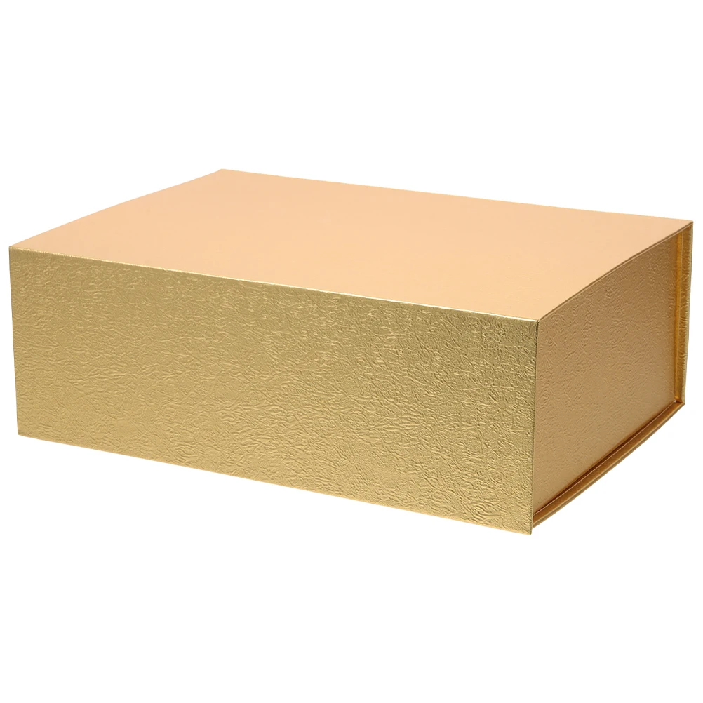 Magnetic Gift Box 30X20X8CM Golden Collapsible Storage Valentine Christmas Birthday Party Present Packaging Box
Magnetic Gift Box 30X20X8CM Golden Collapsible Storage Valentine Christmas Birthday Party Present Packaging Box