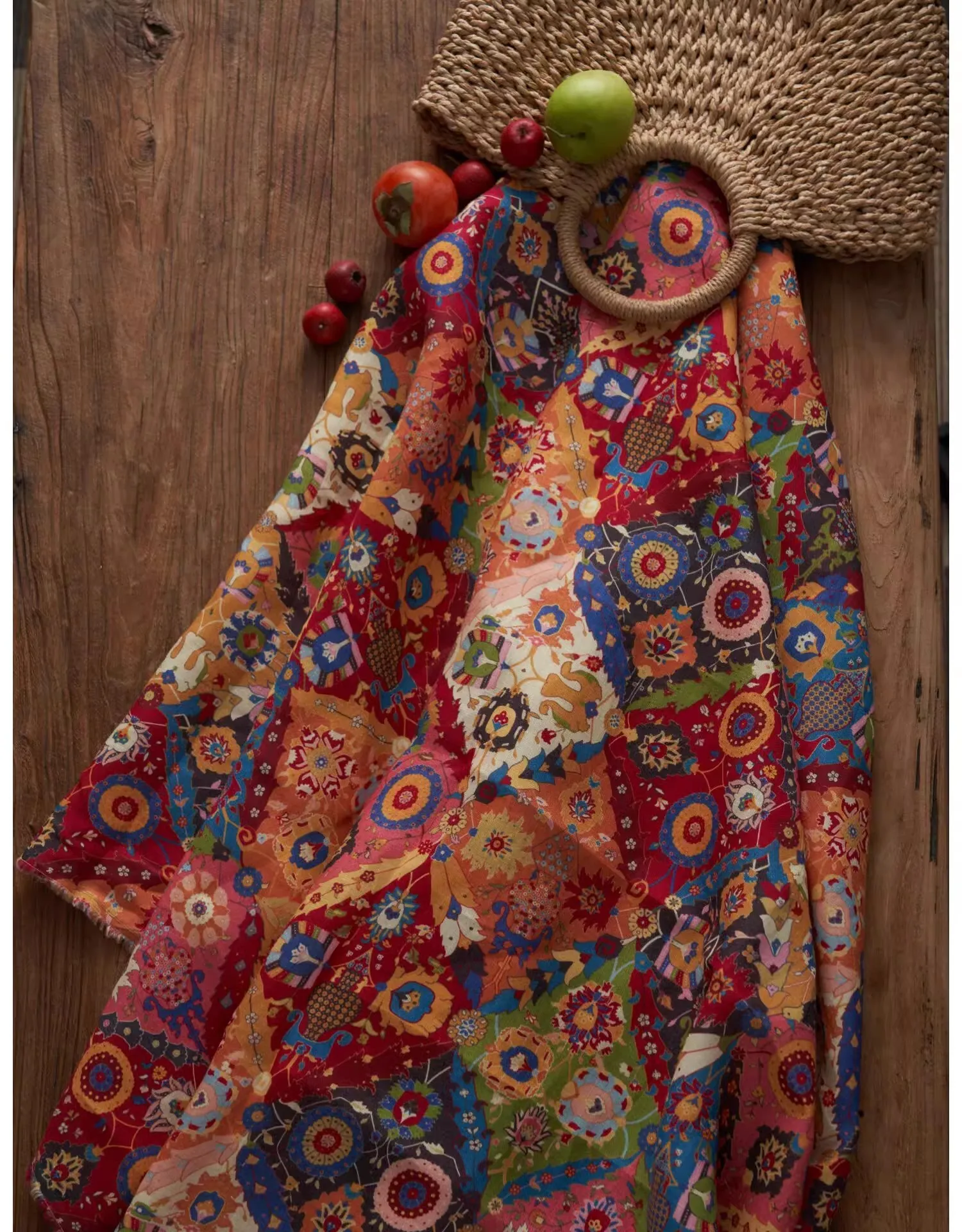 1 ярд, уникальная льняная ткань с цветочным принтом, халат и одежда, ткань Cheongsam для шитья
1 ярд, уникальная льняная ткань с цветочным принтом, халат и одежда, ткань Cheongsam для шитья