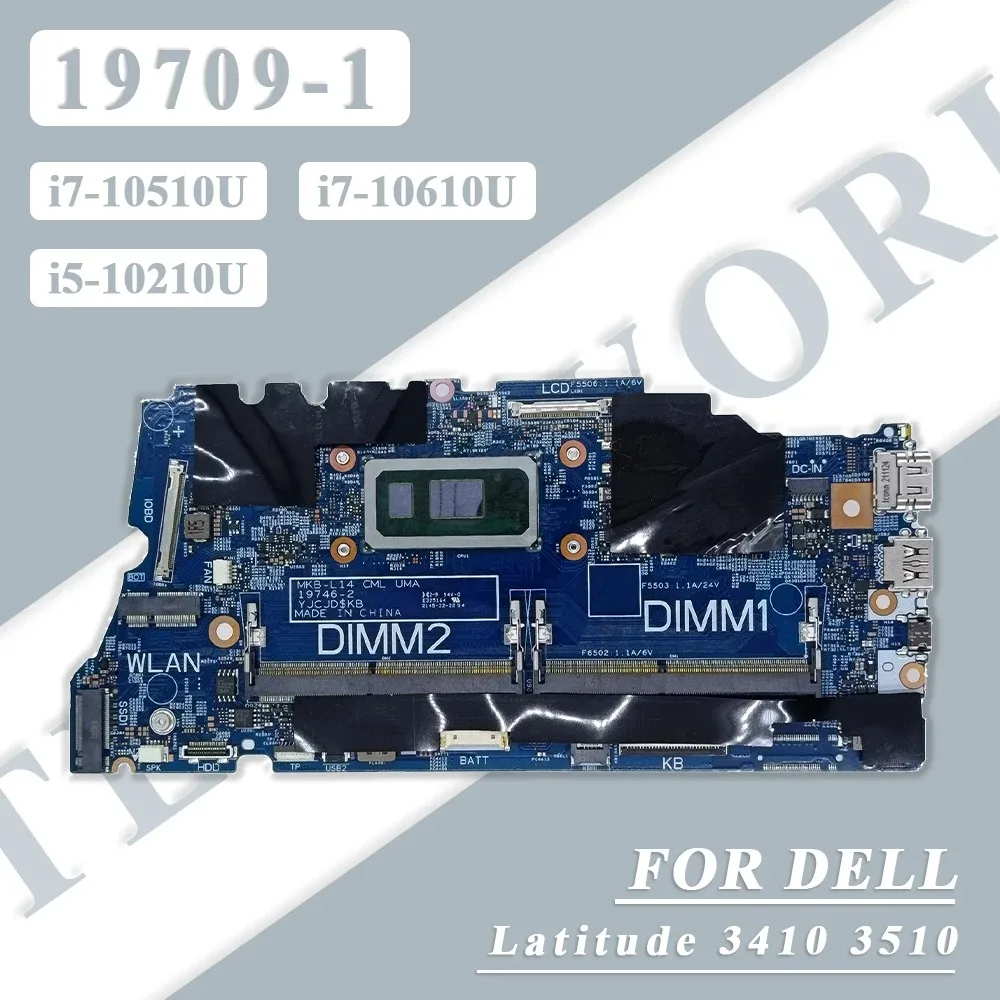 Laptop Motherboard For Dell Latitude 3410 3510 With i5 10210U CPU 03C8WJ Discrete Graphics MX230 Notebook Mainboard 19709-1
Laptop Motherboard For Dell Latitude 3410 3510 With i5 10210U CPU 03C8WJ Discrete Graphics MX230 Notebook Mainboard 19709-1