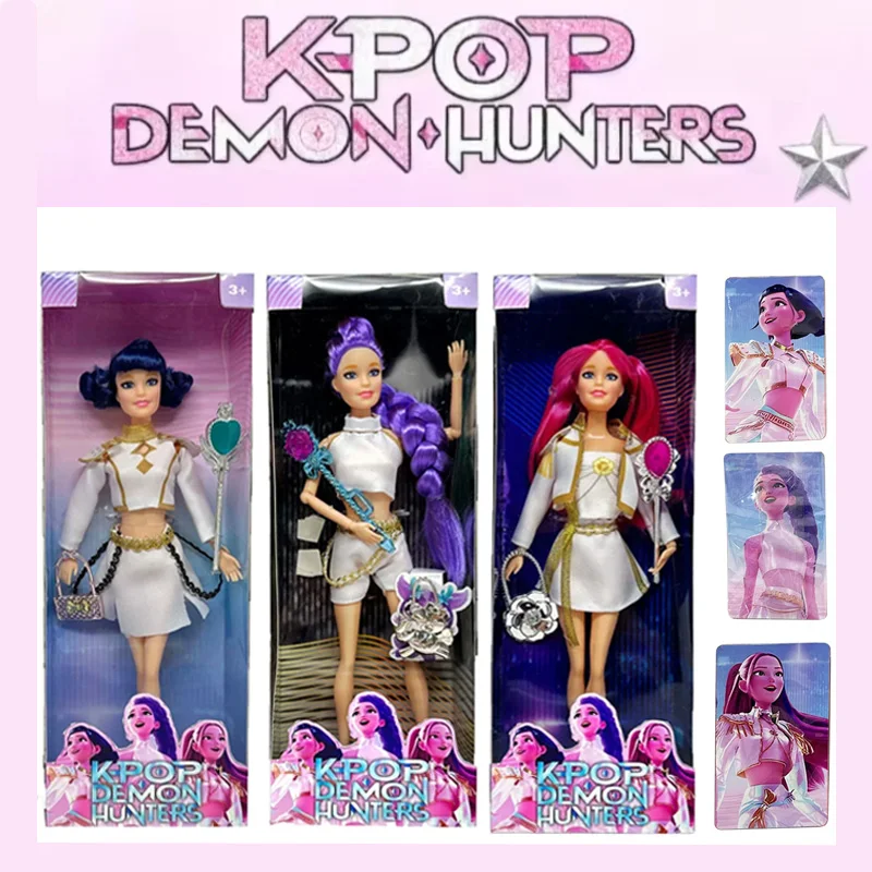 Kpop Demon Hunters Live-Action Figure Toy - Rumi Mira Zoey Sussy, Colorful Lights Theme Song, Fans Child Birthday Gift
Kpop Demon Hunters Live-Action Figure Toy - Rumi Mira Zoey Sussy, Colorful Lights Theme Song, Fans Child Birthday Gift