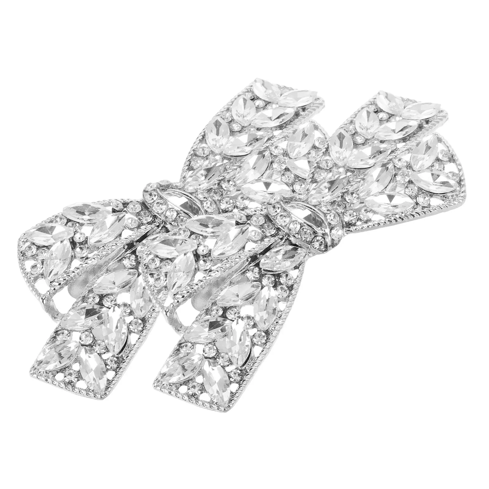 1 Pair Detachable Bridal Shoe Clips Rhinestone Decorative High Heels Accessories Silver Embellishments For Wedding Party
1 Pair Detachable Bridal Shoe Clips Rhinestone Decorative High Heels Accessories Silver Embellishments For Wedding Party
