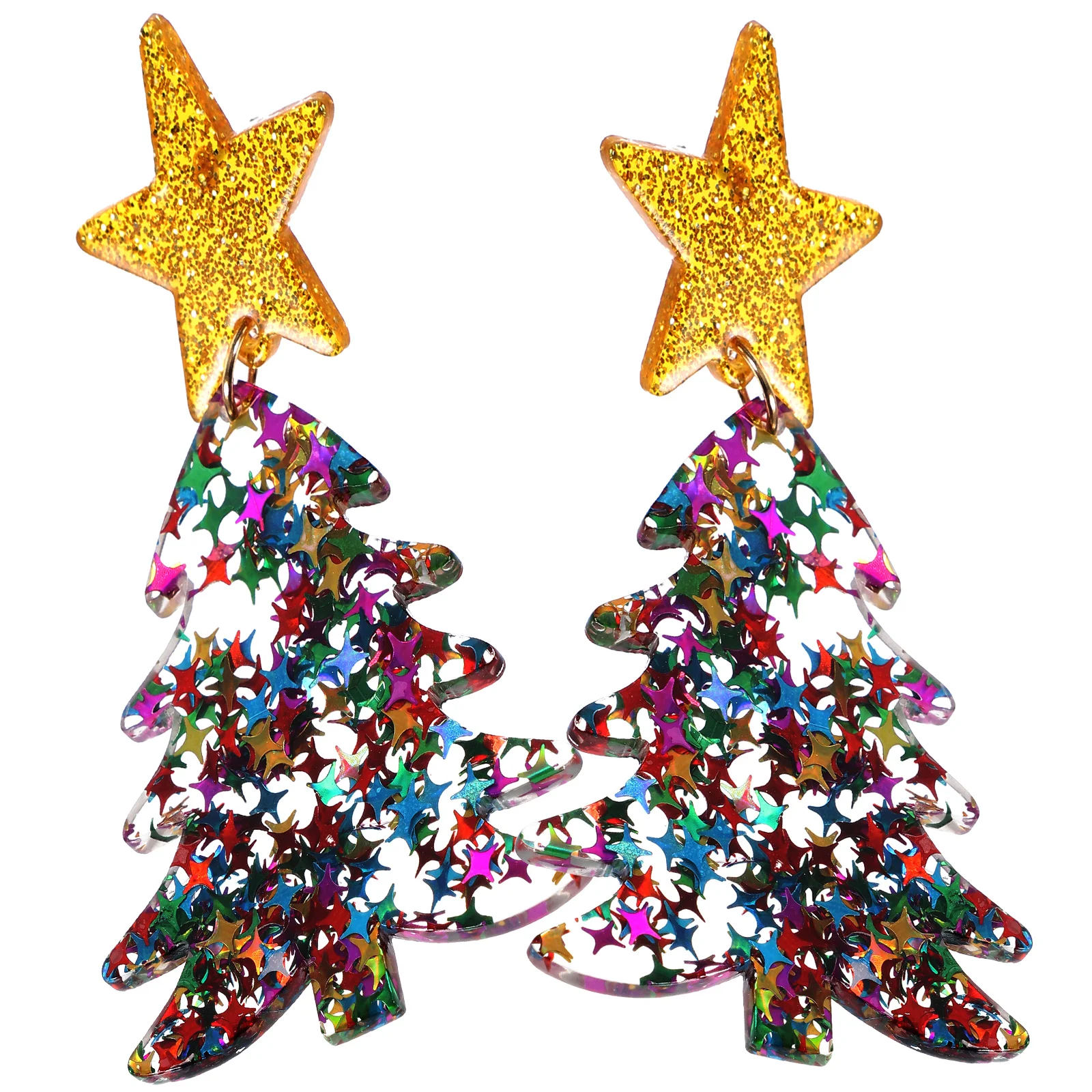 Acrylic Christmas Tree Earrings Color Small Light Safe Women Birthday Wedding Dating Daily Wear Craftsmanship Unique for women
Acrylic Christmas Tree Earrings Color Small Light Safe Women Birthday Wedding Dating Daily Wear Craftsmanship Unique for women