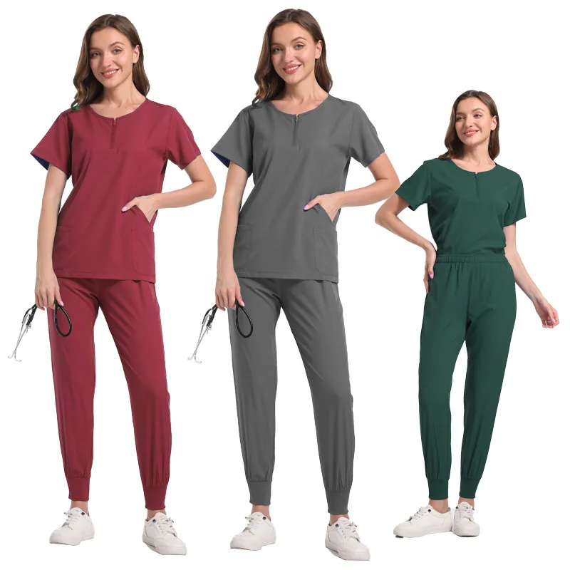 Dental Hospital Handwashing Clothes for Men and Women Short Sleeved Pharmacist Work Suit Split Doctor Work Clothes Surgical Sets
Dental Hospital Handwashing Clothes for Men and Women Short Sleeved Pharmacist Work Suit Split Doctor Work Clothes Surgical Sets