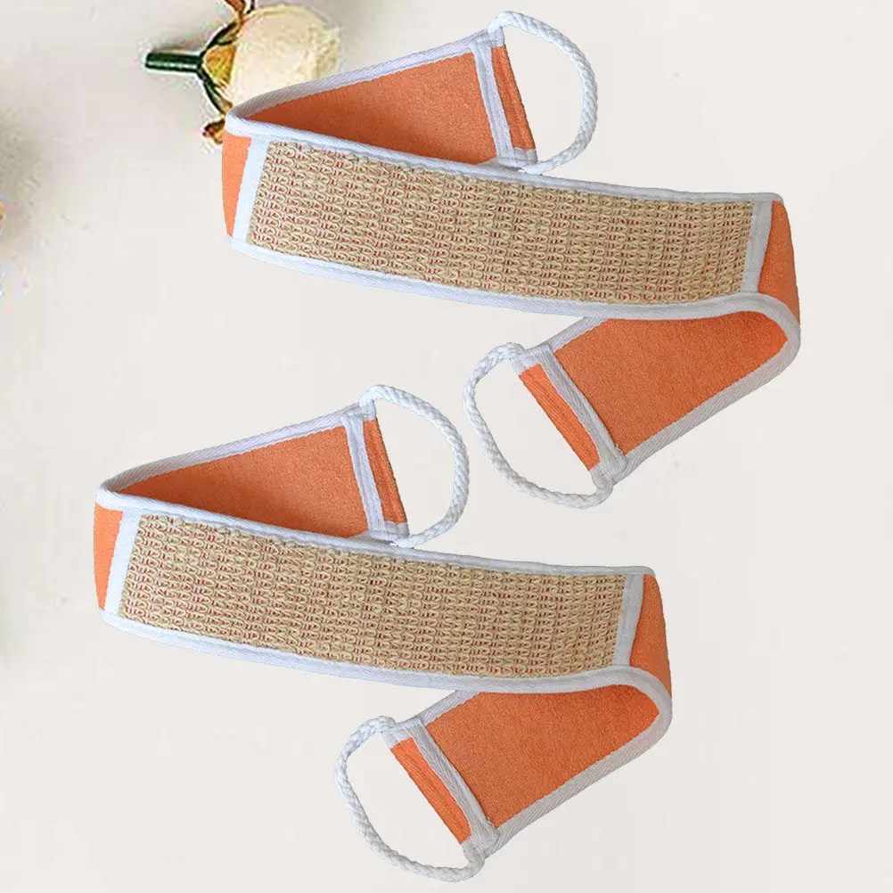 2 Pcs Wash Strap Bath Body Scrub Exfoliating Bands Double-sided Scrubber Back Scrubs
2 Pcs Wash Strap Bath Body Scrub Exfoliating Bands Double-sided Scrubber Back Scrubs