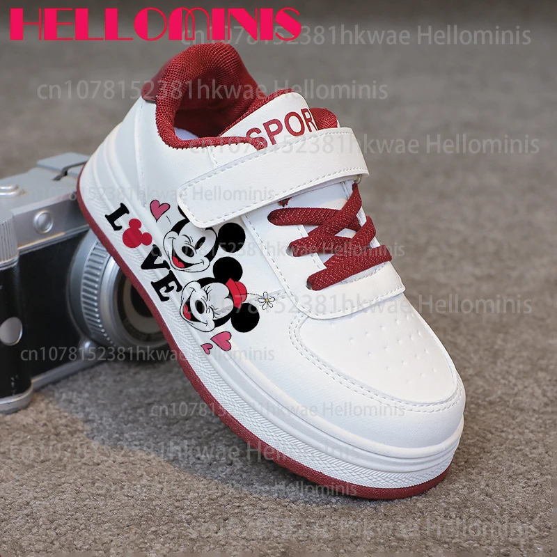 Mickey Minnie Mouse Baby Children's Cartoon Shoes Boys Girls Red White Color Scheme Cute Graffiti Design New Model Board Shoes
Mickey Minnie Mouse Baby Children's Cartoon Shoes Boys Girls Red White Color Scheme Cute Graffiti Design New Model Board Shoes