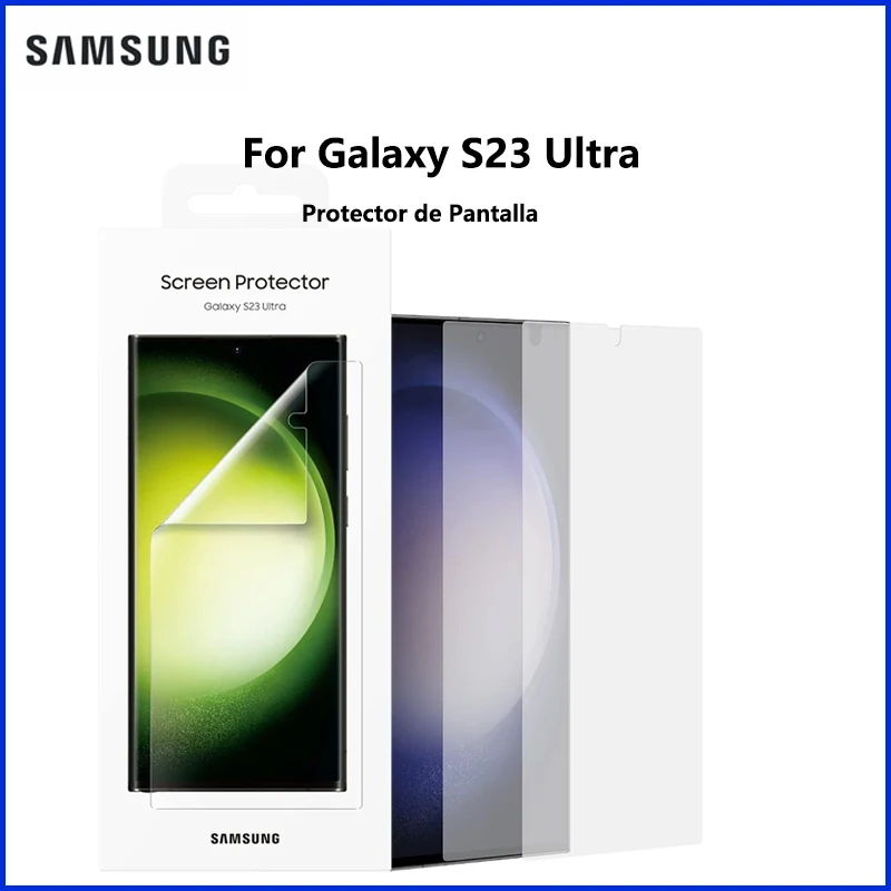 Genuino Oficial Samsung Galaxy S23 Ultra Protector de Pantalla Original s23ultra Displayschutz (2 Pack) - Nuevo EF-US918
Genuino Oficial Samsung Galaxy S23 Ultra Protector de Pantalla Original s23ultra Displayschutz (2 Pack) - Nuevo EF-US918