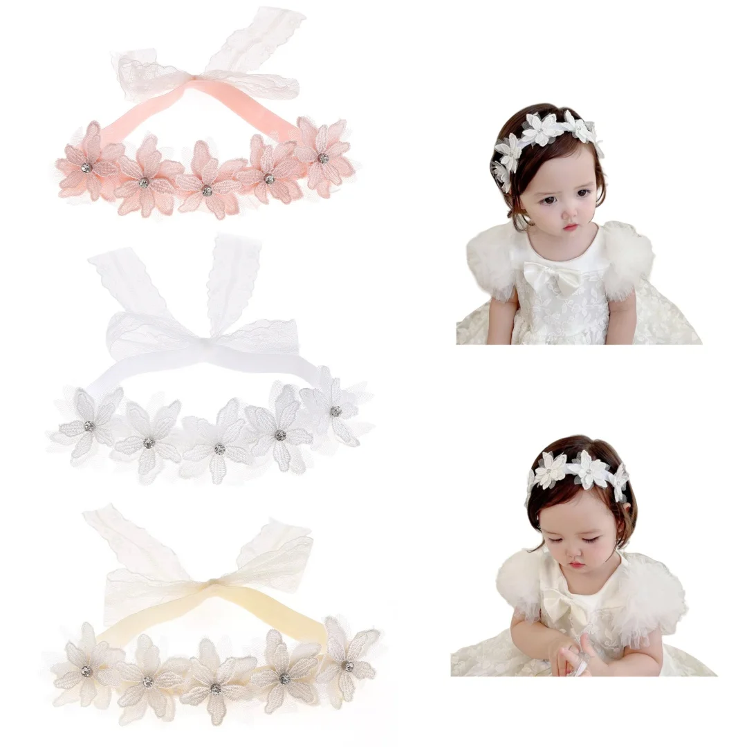 3Pcs/set Korean Spring/Summer Baby Flower Headband Cute Mesh Flower Princess Hair Bands for Baby Girls Photography Accessories
3Pcs/set Korean Spring/Summer Baby Flower Headband Cute Mesh Flower Princess Hair Bands for Baby Girls Photography Accessories