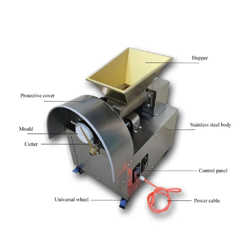 Multi-function Dough Cutting Machine For Dumpling Buns Pulling Noodle Taro Round Flatbread Stuffing Dough Divider Machine
Multi-function Dough Cutting Machine For Dumpling Buns Pulling Noodle Taro Round Flatbread Stuffing Dough Divider Machine