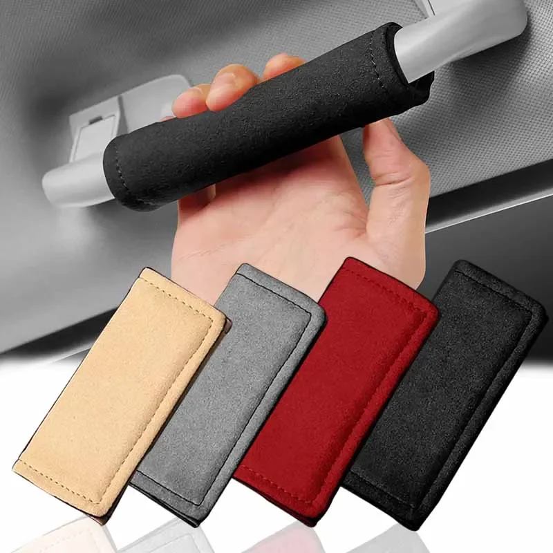 Car Roof Armrest Gloves Soft Suede Cover Door Pull Handle Gloves Protective Covers Ceiling Handle Protection Car Accessories
Car Roof Armrest Gloves Soft Suede Cover Door Pull Handle Gloves Protective Covers Ceiling Handle Protection Car Accessories