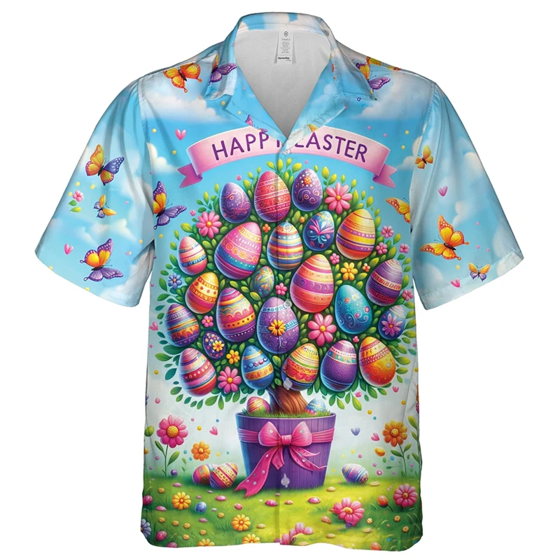 Cartoon Happy Easter Day Dinosaur Graphic Shirts For Men Clothes Egg Rabbit Kawaii Beach Shirt Funny Christianity Gift Blouses
Cartoon Happy Easter Day Dinosaur Graphic Shirts For Men Clothes Egg Rabbit Kawaii Beach Shirt Funny Christianity Gift Blouses