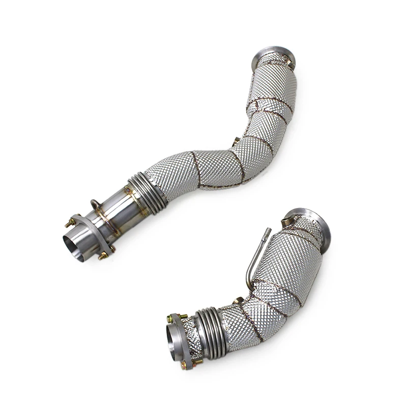 SUS304 Exhaust Pipe System For BMW M3 F80 M4 F82 3.0L S55 2014-2019 | 100/200/300 Cell High Flow Sport Racing Downpipe
SUS304 Exhaust Pipe System For BMW M3 F80 M4 F82 3.0L S55 2014-2019 | 100/200/300 Cell High Flow Sport Racing Downpipe