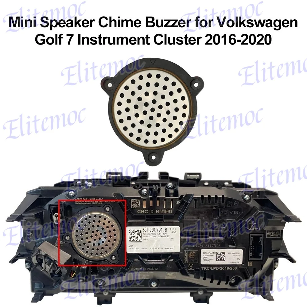 3PCS For Volkswagen Golf VII / Magotan / Tiguan AD BW / Arteon 3H7 (2016-2020) Instrument Mini Speaker Chime Buzzer Speaker
3PCS For Volkswagen Golf VII / Magotan / Tiguan AD BW / Arteon 3H7 (2016-2020) Instrument Mini Speaker Chime Buzzer Speaker
