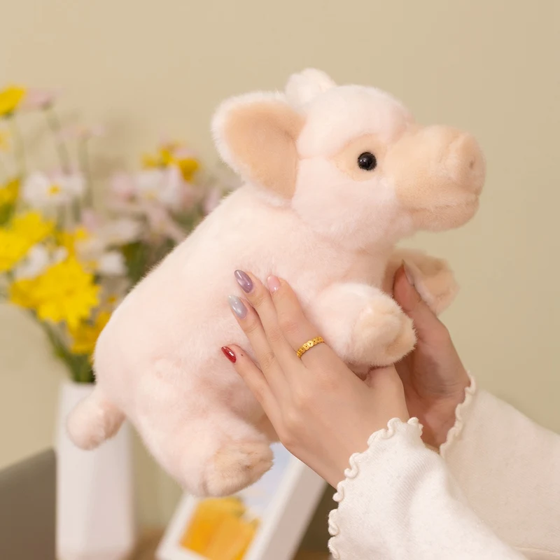 Cute Lying Pink Pig Stuffed Animal Soft Fluffy Simulation Pig Plush Toy Cuddly Plushie Home Nursery Decor Gifts
Cute Lying Pink Pig Stuffed Animal Soft Fluffy Simulation Pig Plush Toy Cuddly Plushie Home Nursery Decor Gifts