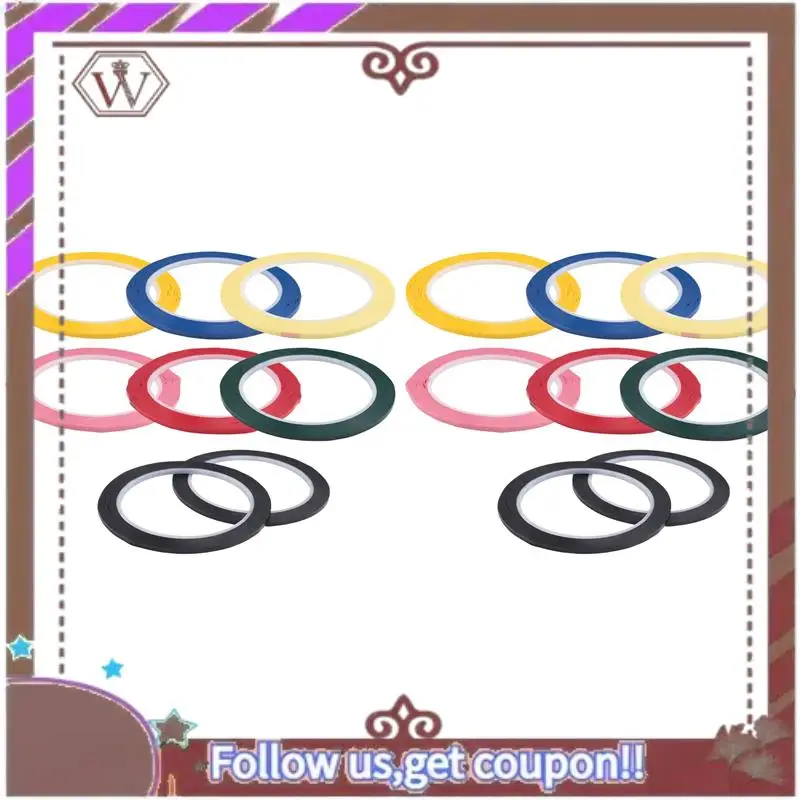 ABBG-Whiteboard Tape, 16 Pack, Assorted Colors, Thin Tape For Dry Erase Board, Whiteboard Accessories
ABBG-Whiteboard Tape, 16 Pack, Assorted Colors, Thin Tape For Dry Erase Board, Whiteboard Accessories