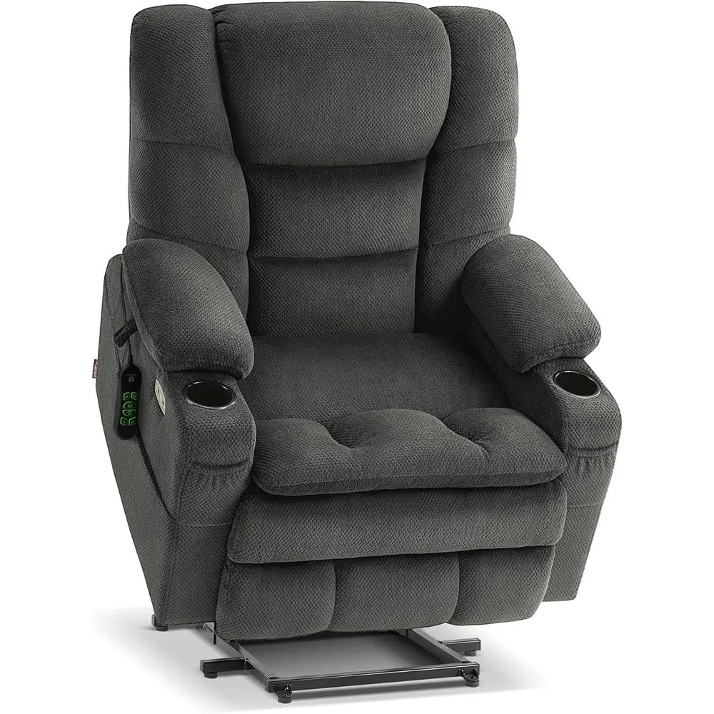 Big Man Power Lay lat Lit Chair, Medium-Oversize Triple Motor Power Lit Recliner with Massage & Dual Heating, Adjustable rest, a
Big Man Power Lay lat Lit Chair, Medium-Oversize Triple Motor Power Lit Recliner with Massage & Dual Heating, Adjustable rest, a