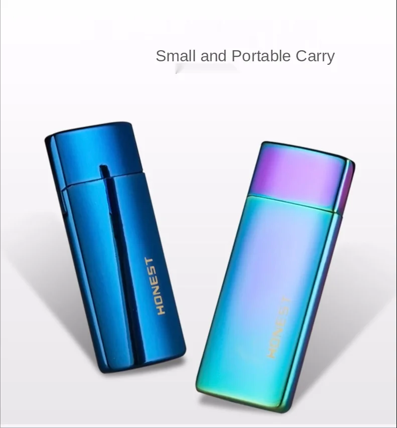 USB electronic cigarette lighter, creative personality, thin and windproof rechargeable metal lighter (NO GAS)
USB electronic cigarette lighter, creative personality, thin and windproof rechargeable metal lighter (NO GAS)