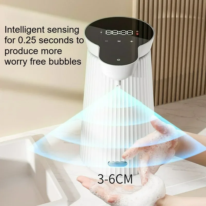 500ml Automatic Induction Foam Hand Soap Dispenser USB Charging Contactless Disinfection Machine for Kitchen Bathroom
500ml Automatic Induction Foam Hand Soap Dispenser USB Charging Contactless Disinfection Machine for Kitchen Bathroom