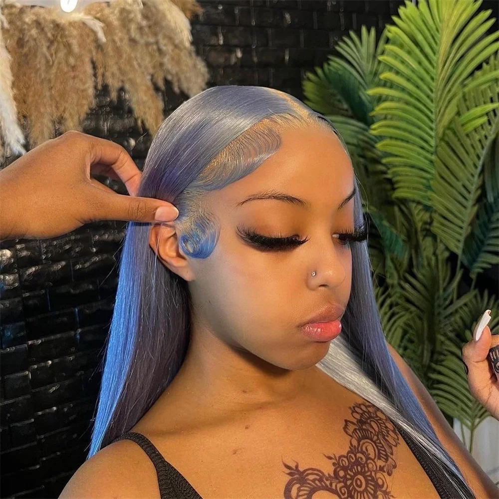 High Quality Silver Grey Colored Lace Wig Body Wave 13x6 HD Lace Frontal Wigs for Women Human Hair Colored Brazilian Wigs 34 36
High Quality Silver Grey Colored Lace Wig Body Wave 13x6 HD Lace Frontal Wigs for Women Human Hair Colored Brazilian Wigs 34 36