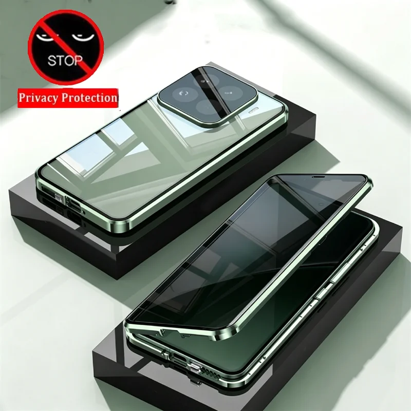 For XiaoMi 13T 15T 17 Pro Max 14 Ultra Anti Peeping Tempered Glass Metal Magnetic Privacy Phone Case Lens Protection Cover Cases
For XiaoMi 13T 15T 17 Pro Max 14 Ultra Anti Peeping Tempered Glass Metal Magnetic Privacy Phone Case Lens Protection Cover Cases