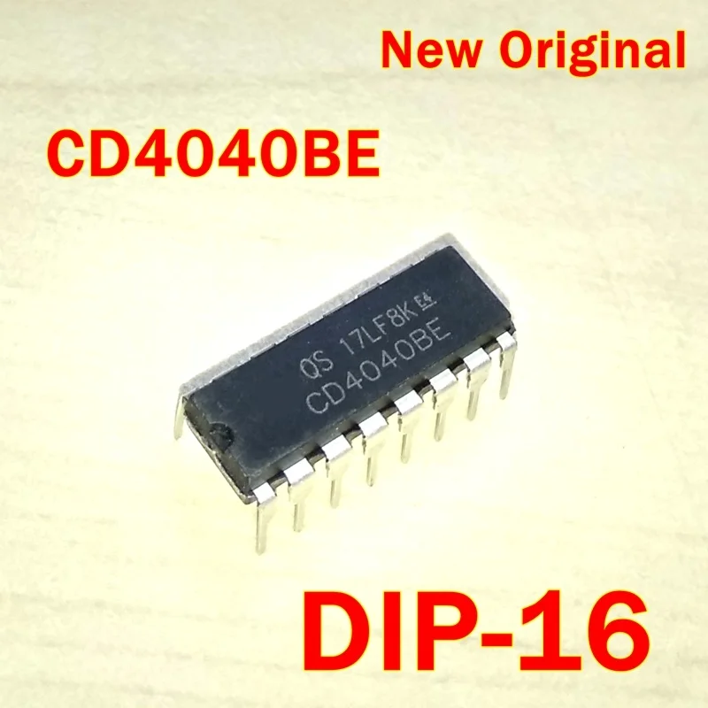 1Pcs to 100Pcs Cd4040Be Dip-16 New Original Cmos Ripple-Carry Binary Counter / Dividers
1Pcs to 100Pcs Cd4040Be Dip-16 New Original Cmos Ripple-Carry Binary Counter / Dividers