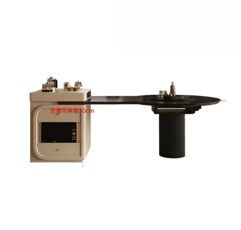 Nordic medieval solid wood dining table retractable household dual-purpose table
Nordic medieval solid wood dining table retractable household dual-purpose table