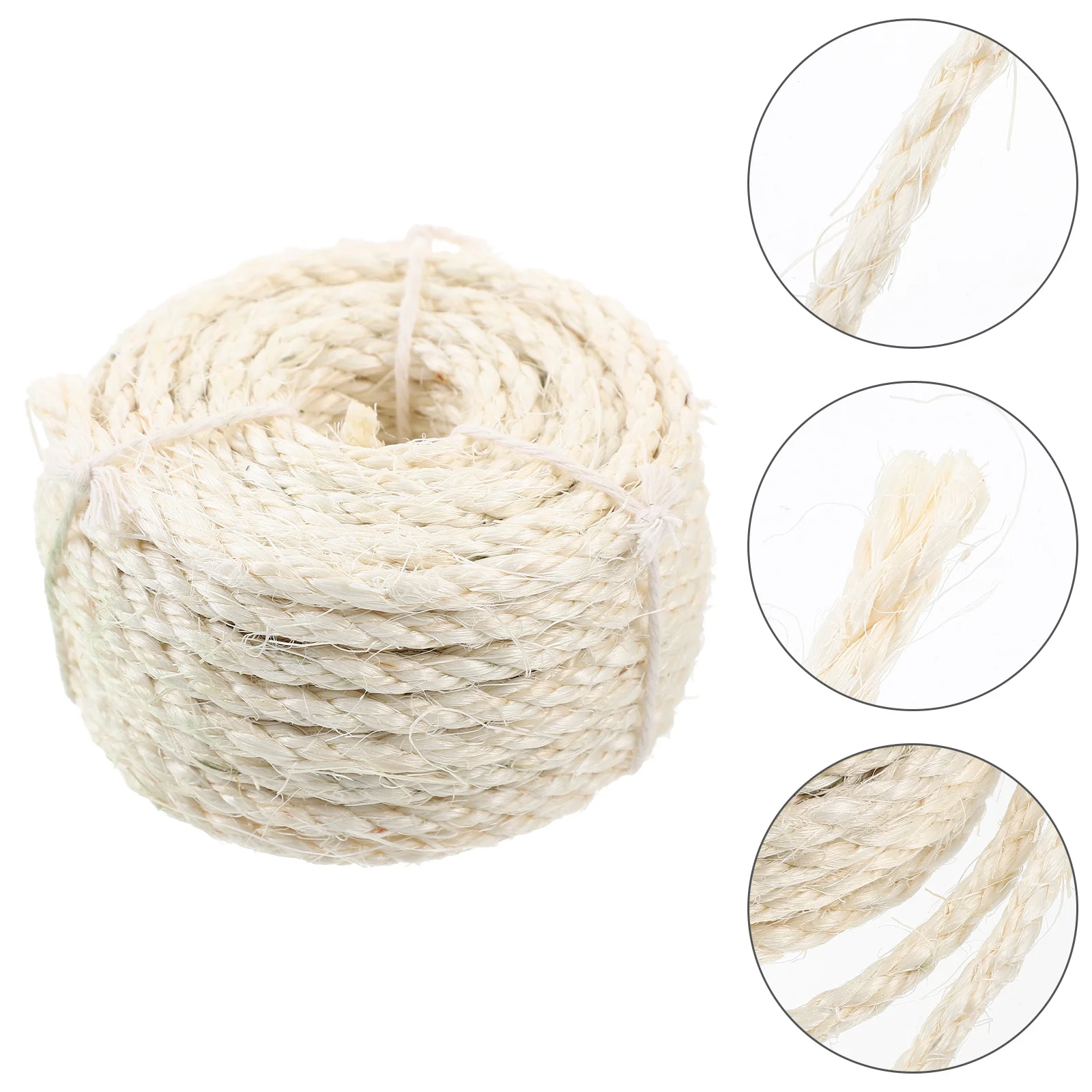 1 Roll Natural Hemp Rope Sisal Durable DIY Cat Tree Scratch Pad Repair Cuttable Wear-Resistant Sturdy Rope Cat Accessory
1 Roll Natural Hemp Rope Sisal Durable DIY Cat Tree Scratch Pad Repair Cuttable Wear-Resistant Sturdy Rope Cat Accessory