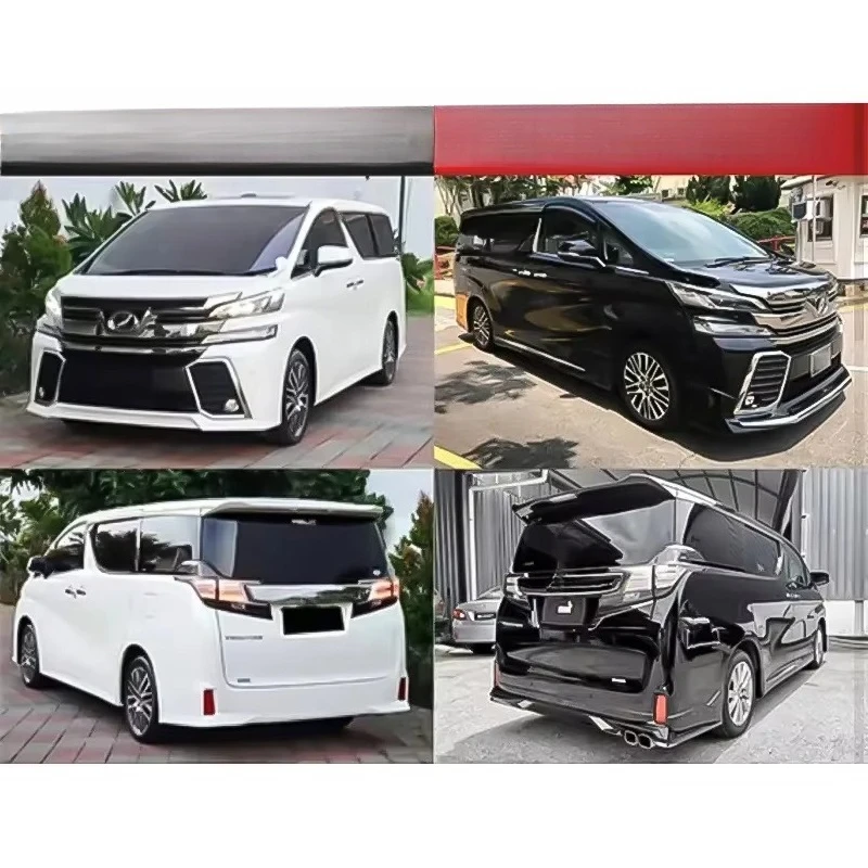 Suitable for 2015 Vellfire Modification Upgrade Body Kit Front and Rear Lip Small Bumper Accessories
Suitable for 2015 Vellfire Modification Upgrade Body Kit Front and Rear Lip Small Bumper Accessories