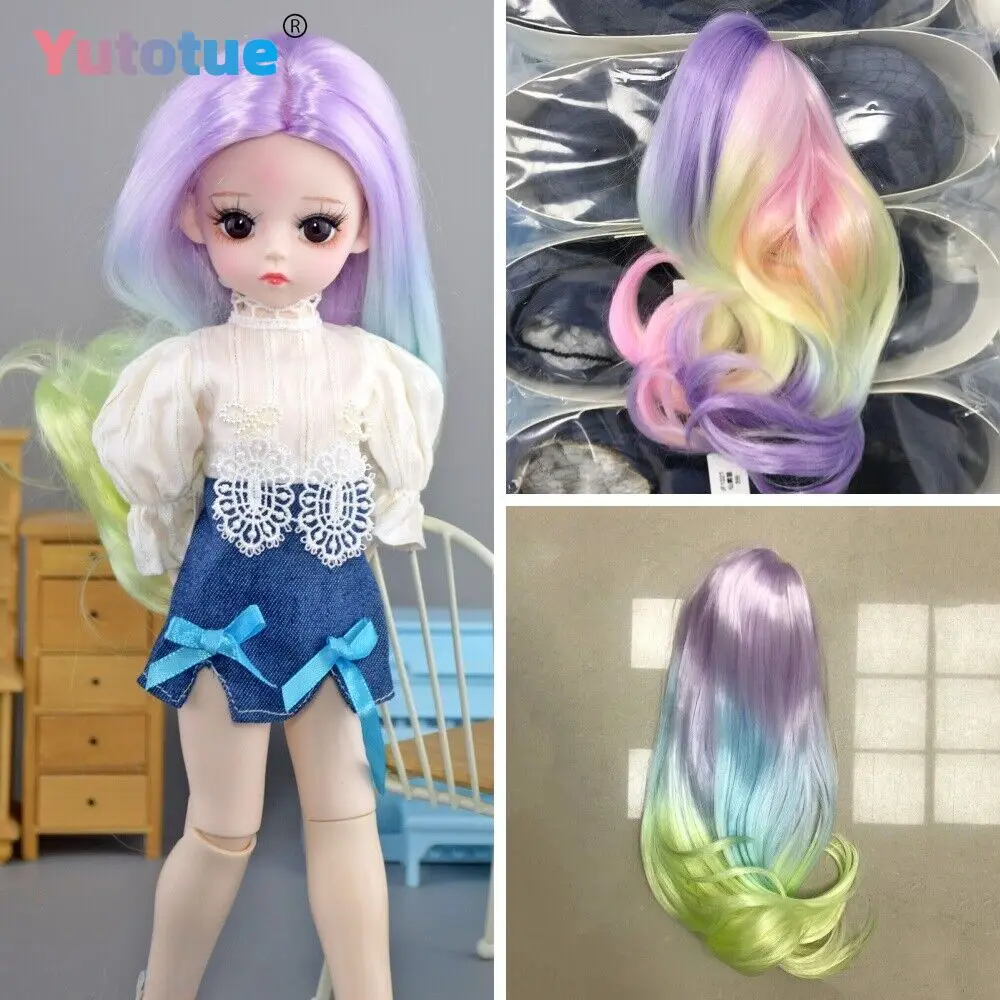 Yutotue Dolls Wavy Hair Wig Colorful Wigs for 1/3 1/4 1/6 BJD Doll Fashion Doll DIY Change Toy Parts
Yutotue Dolls Wavy Hair Wig Colorful Wigs for 1/3 1/4 1/6 BJD Doll Fashion Doll DIY Change Toy Parts
