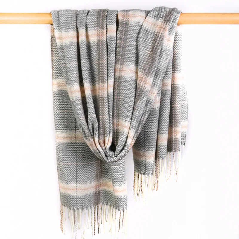 2022 New Plaid Scarf Female College Style Shawl Wrap Soft Large Cashmere Scarves Fringe Long Bufanda Foulard Blanket Muffler
2022 New Plaid Scarf Female College Style Shawl Wrap Soft Large Cashmere Scarves Fringe Long Bufanda Foulard Blanket Muffler