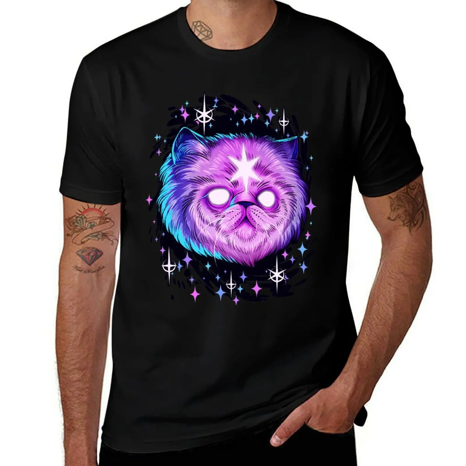 Black Hole Cat T-Shirt man clothes summer clothes Aesthetic clothing vintage t shirts men t shirts high quality
Black Hole Cat T-Shirt man clothes summer clothes Aesthetic clothing vintage t shirts men t shirts high quality
