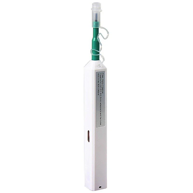 SC/FC/ST One Touch Cleaning Tool 2.5Mm Cleaning Pen 800 Cleaning Fiber Optic Cleaner
SC/FC/ST One Touch Cleaning Tool 2.5Mm Cleaning Pen 800 Cleaning Fiber Optic Cleaner