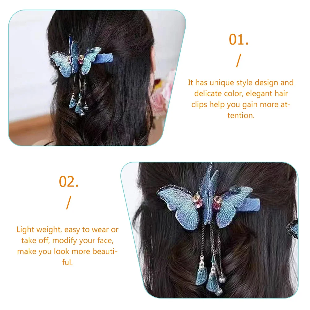 2 Pcs Girl Hair Accessories Tassel Clip Small Clips for Women Modeling Cute Barrettes Women's
2 Pcs Girl Hair Accessories Tassel Clip Small Clips for Women Modeling Cute Barrettes Women's