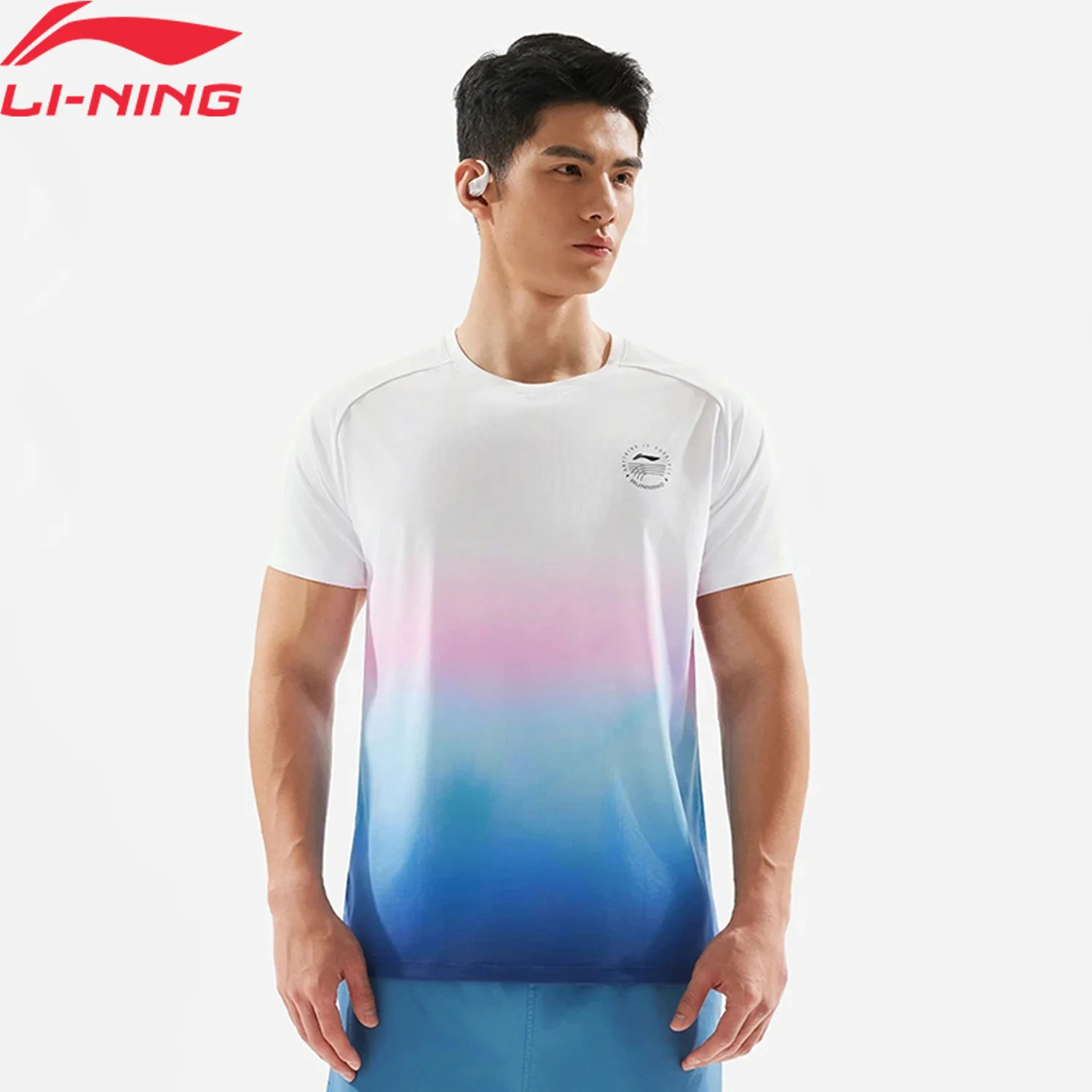 Мужская футболка для бега Li-Ning AT DRY, 100% полиэстер, стандартный крой, дышащая светоотражающая подкладка, спортивный пуловер ATSV091
Мужская футболка для бега Li-Ning AT DRY, 100% полиэстер, стандартный крой, дышащая светоотражающая подкладка, спортивный пуловер ATSV091