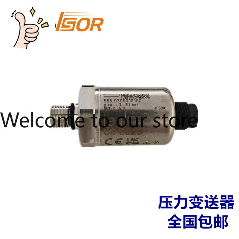 HUBA Pressure Transmitter Series 555, Range, Output, Threaded, Optional, Pressure Sensor
HUBA Pressure Transmitter Series 555, Range, Output, Threaded, Optional, Pressure Sensor