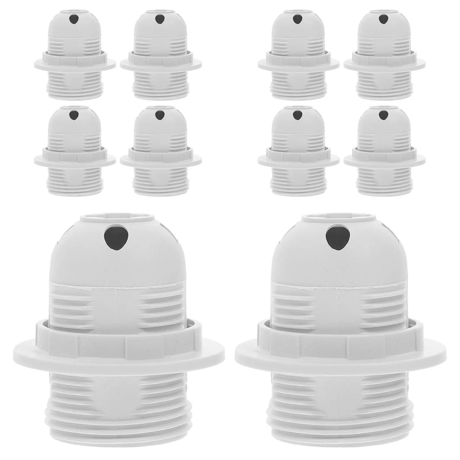 10pcs E27 Lamp Holder Socket Full Thread Clip Light Bulb Base Desk Bracket Pet Cord Durable Large Flexible Lighting Solutions
10pcs E27 Lamp Holder Socket Full Thread Clip Light Bulb Base Desk Bracket Pet Cord Durable Large Flexible Lighting Solutions