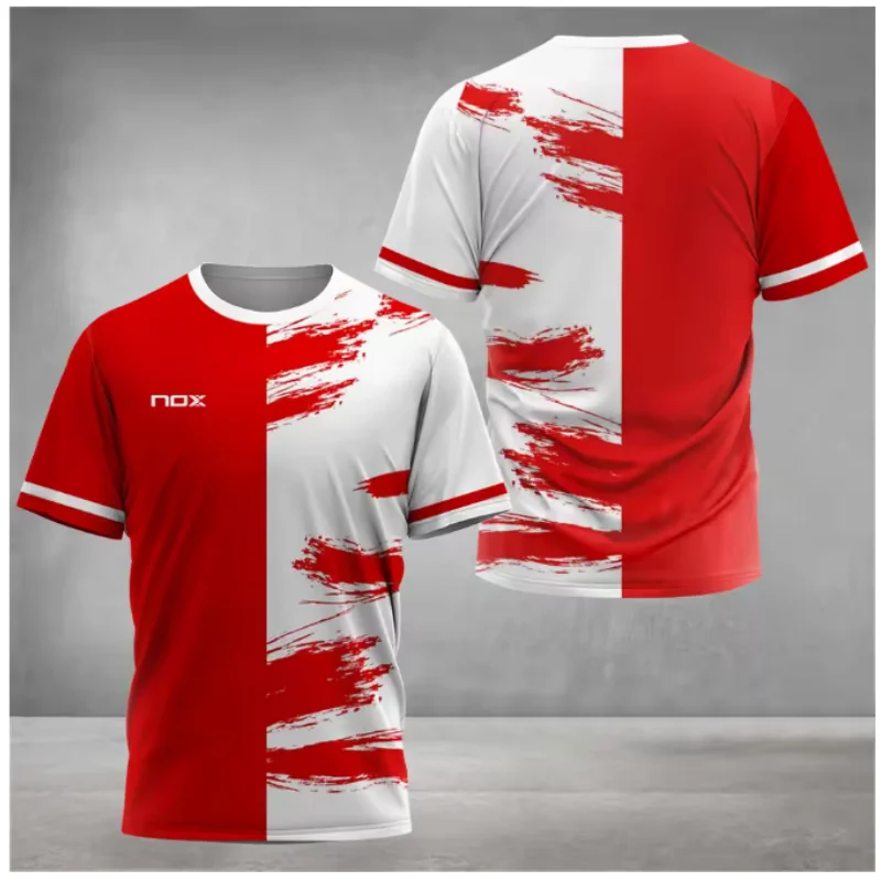Men's Tennis T-Shirt Loose Breathable Badminton Top T-Shirt Casual Street Wear Sailor Collar 3D Printed Round Neck Short Sleeve
Men's Tennis T-Shirt Loose Breathable Badminton Top T-Shirt Casual Street Wear Sailor Collar 3D Printed Round Neck Short Sleeve
