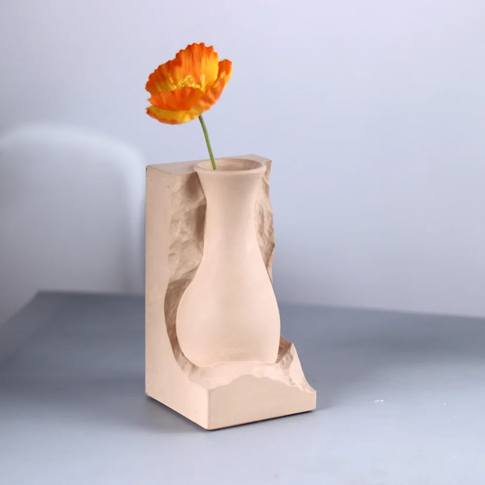 Jesmonite Vase Silicone Mold - DIY Cement Aromatherapy Bottle, Hydroplant & Dried Flower Holder, Modern Geometric Home Decor
Jesmonite Vase Silicone Mold - DIY Cement Aromatherapy Bottle, Hydroplant & Dried Flower Holder, Modern Geometric Home Decor